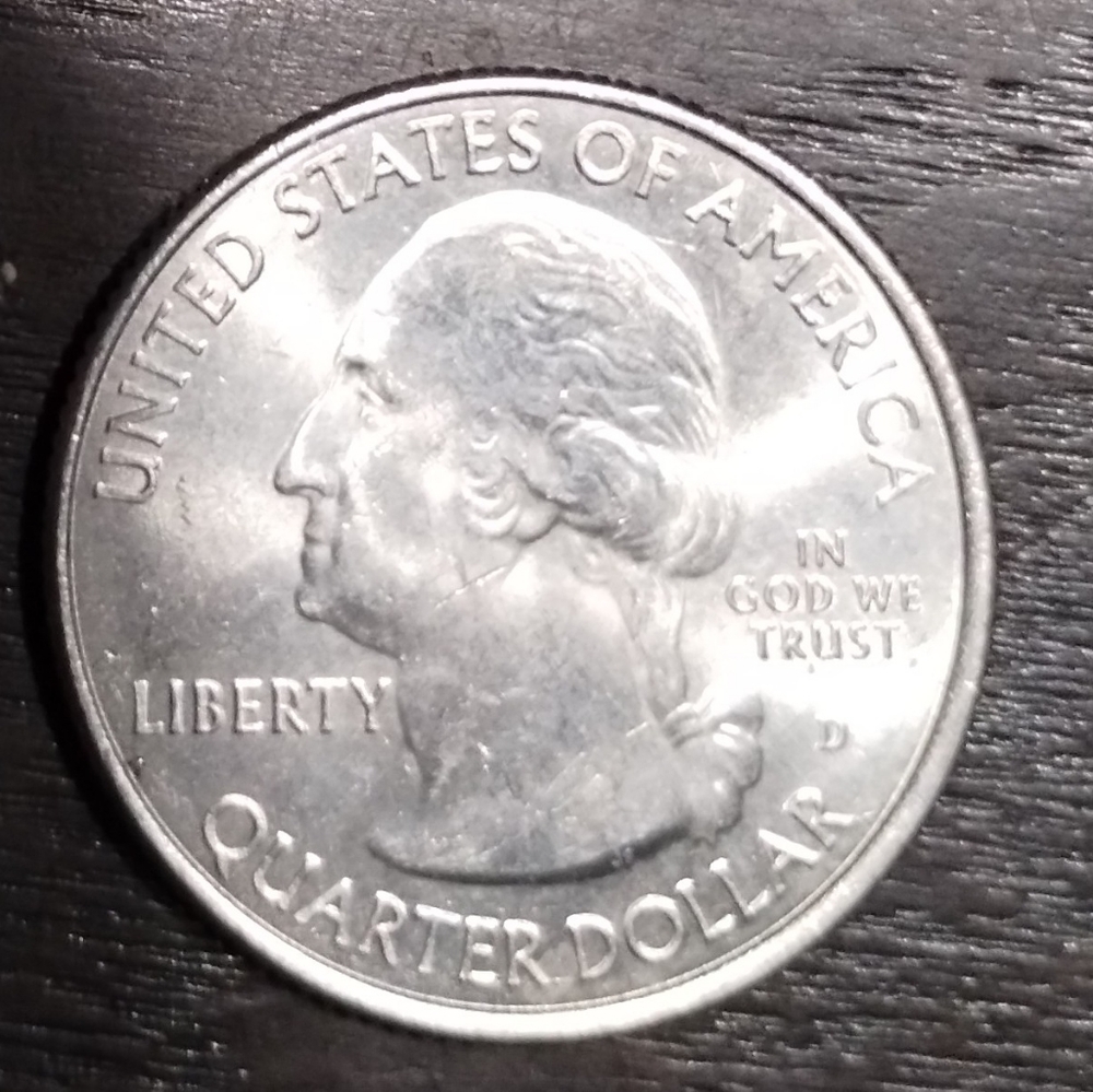2013 D Quarter South Dakota Mount Rushmore